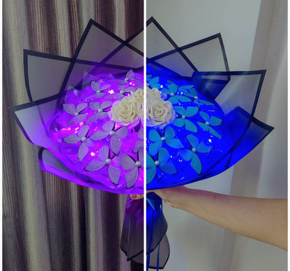 Kelebek buketi : aşkın ve zarafetin simgesi